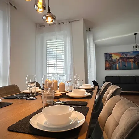 شقة Amao Pearl - Rollstuhlgerechte - 94 Qm - Balkon & Tiefgarage - Aufzug - Naehe Messe - Bis 10 Pers 2whg